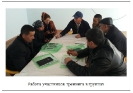 Работа участников тренинга в группах